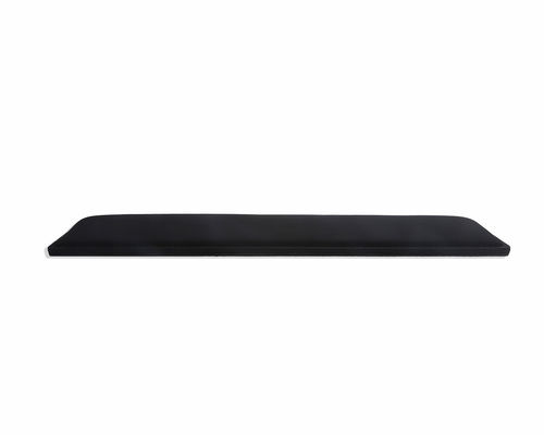 Ergonomic design cooling gel-infused memory foam wrist rest for the full size keyboard to reduce press of wrist hand