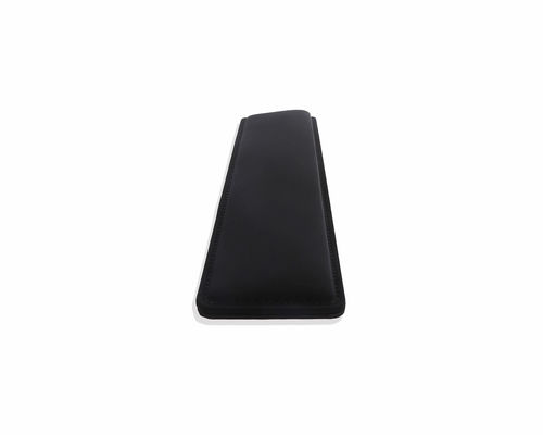 Ergonomic design cooling gel-infused memory foam wrist rest for the full size keyboard to reduce press of wrist hand