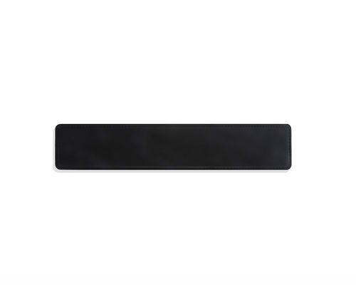 Ergonomic design cooling gel-infused memory foam wrist rest for the full size keyboard to reduce press of wrist hand