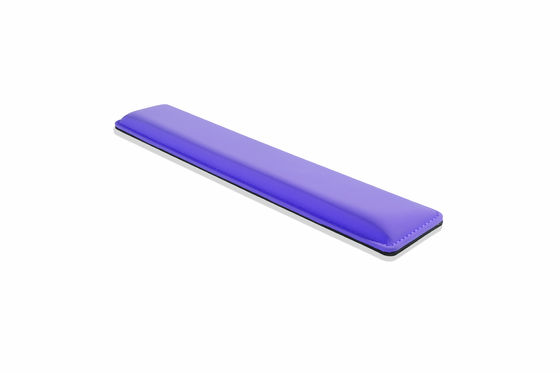 Ergonomic design cooling gel-infused memory foam wrist rest for the full size keyboard to reduce press of wrist hand