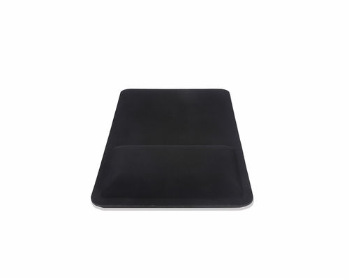 Ergonomic cooling gel soft mouse pad with cooling-gel infused memory foam palm rest