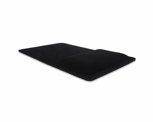 Ergonomic cooling gel soft mouse pad with cooling-gel infused memory foam palm rest