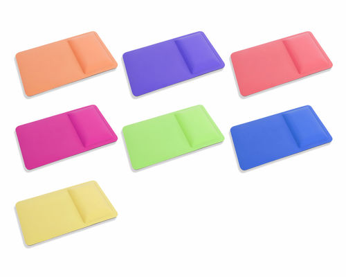 Ergonomic cooling gel soft mouse pad with cooling-gel infused memory foam palm rest