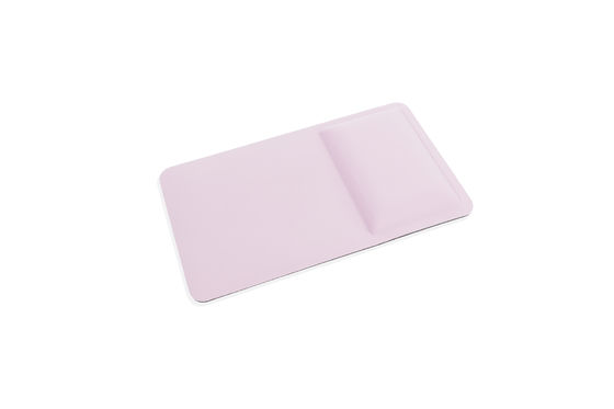 Ergonomic cooling gel soft mouse pad with cooling-gel infused memory foam palm rest for gaming mouse