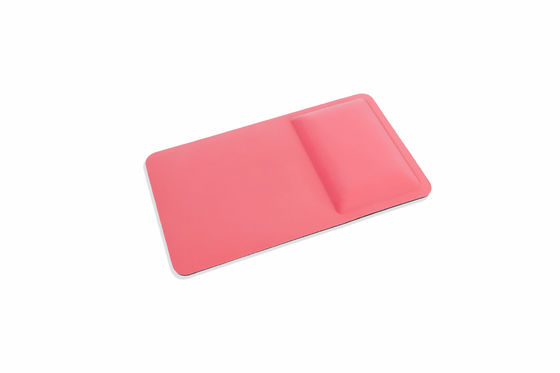 Ergonomic cooling gel soft mouse pad with cooling-gel infused memory foam palm rest