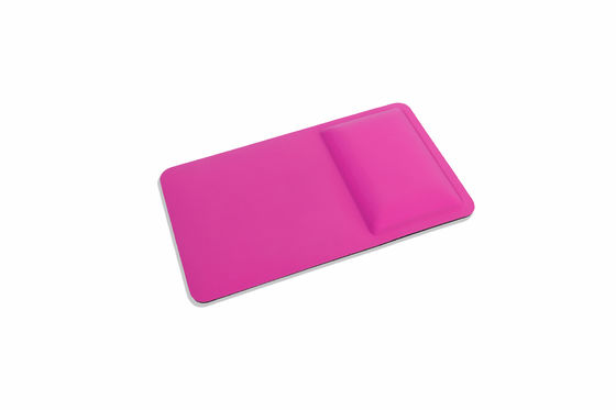 Ergonomic cooling gel soft mouse pad with cooling-gel infused memory foam palm rest
