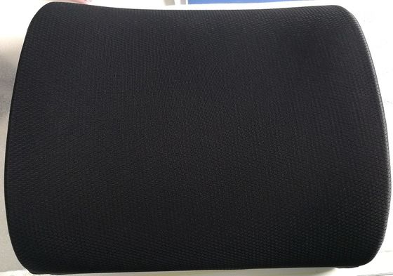 cooling football mesh Lumbar backrest with cooling gel-infused foam black color for the gaming chair