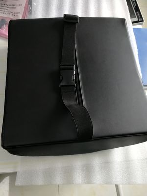cooling football mesh Lumbar backrest with cooling gel-infused foam black color for the gaming chair