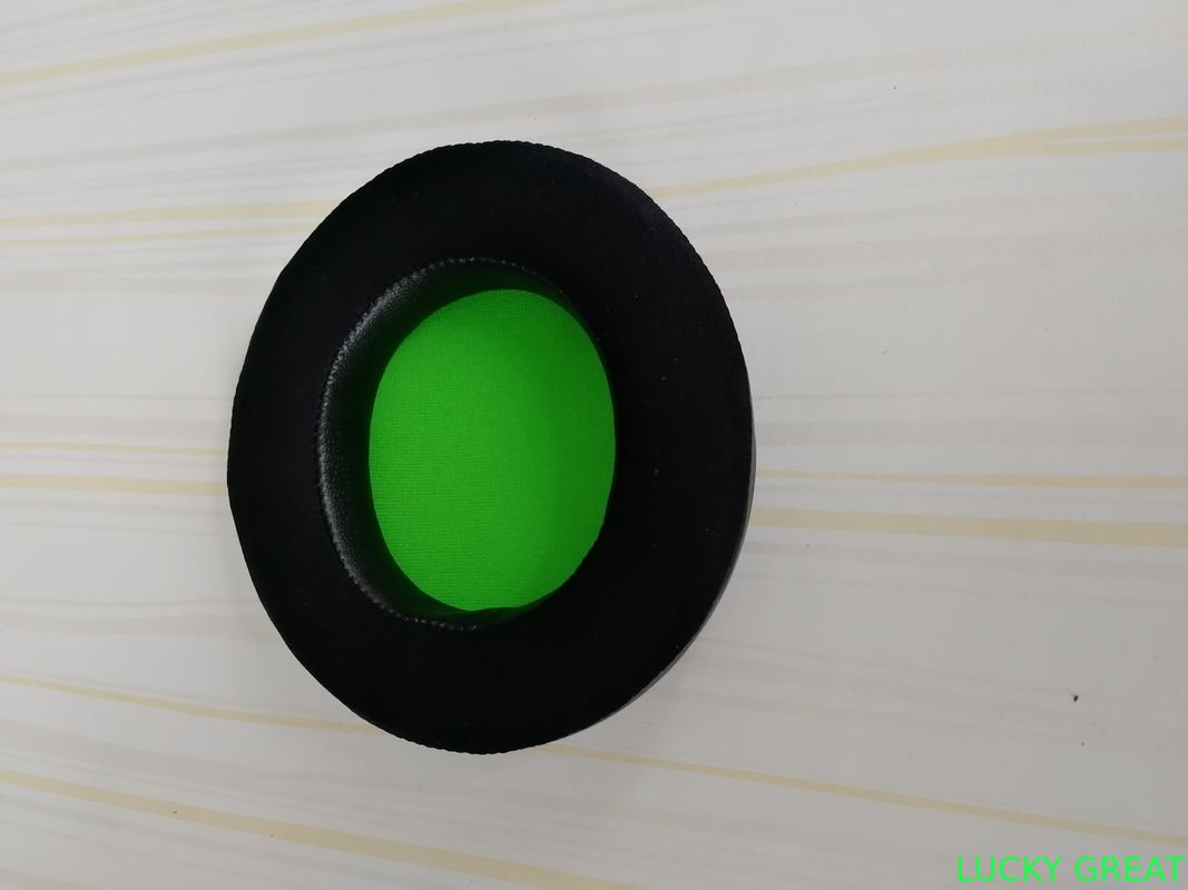 Cooling gel-infused memory foam ear cushion black or grey colour for the gaming headphone