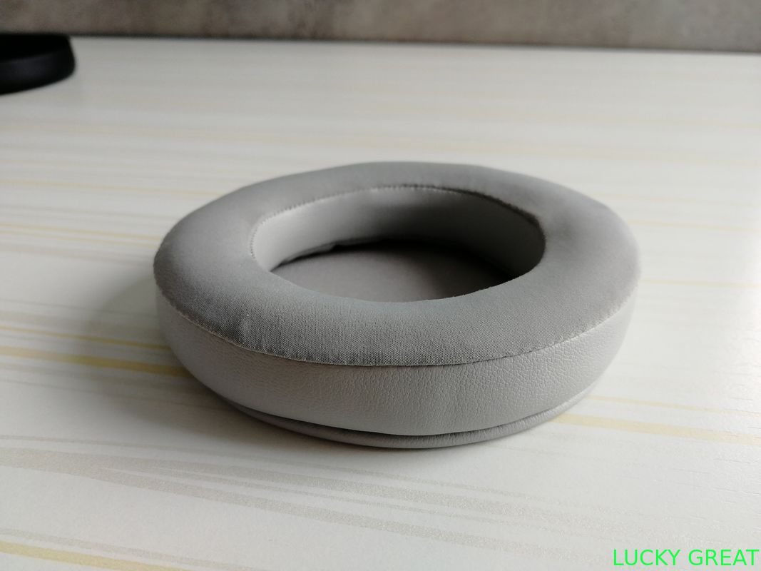 Cooling gel-infused memory foam ear cushion black or grey colour for the gaming headphone