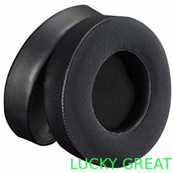 Cooling gel-infused memory foam ear cushion black or grey colour for the gaming headphone