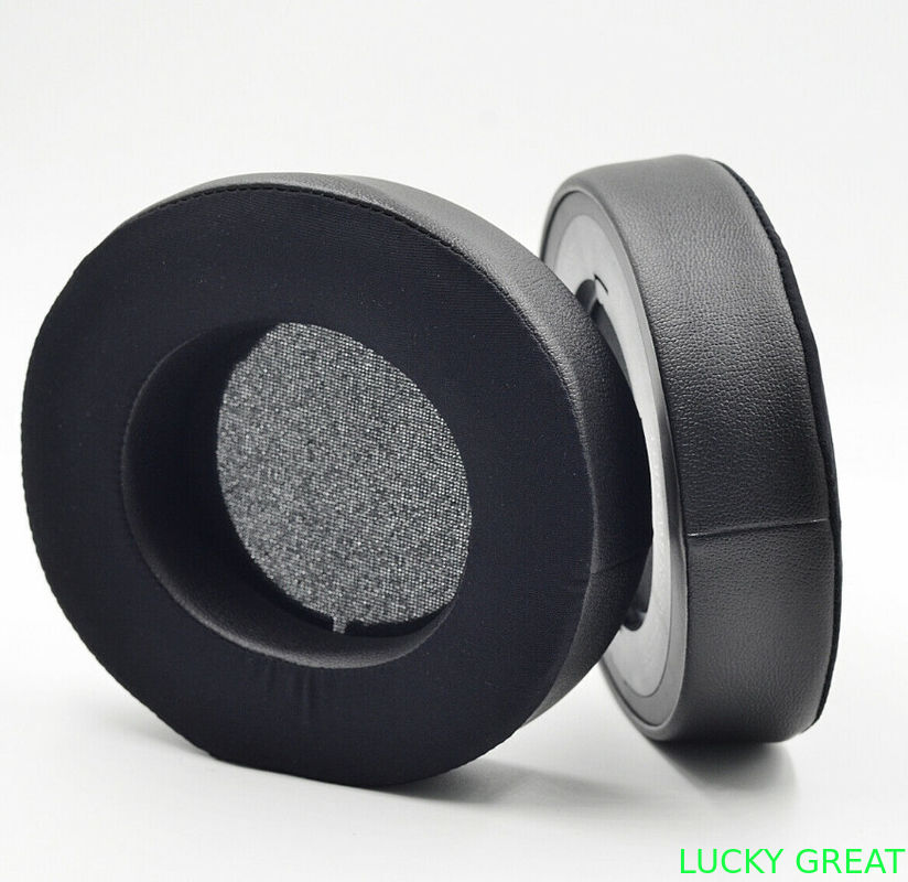 Cooling gel-infused memory foam ear cushion black or grey colour for the gaming headphone