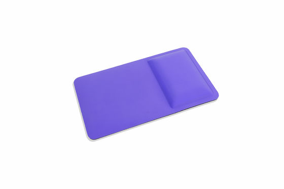 Ergonomic cooling gel soft mouse pad with cooling-gel infused memory foam palm rest