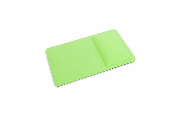 Ergonomic cooling gel soft mouse pad with cooling-gel infused memory foam palm rest
