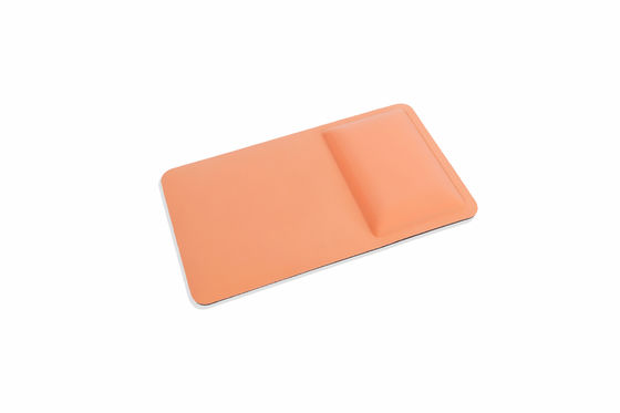 Ergonomic cooling gel soft mouse pad with cooling-gel infused memory foam palm rest